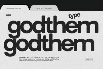 Godthem Font: Fresh Typography Projects & Ideas