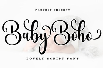 Bring Your Boho Designs to Life with Baby Boho Font