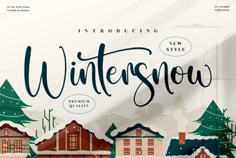 Wintersnow Font for Creative Projects & Clear Typography