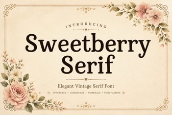 Sweetberry Serif for Modern Typography Projects
