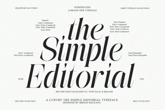 The Simple Editorial Font: Design & Usability Guide